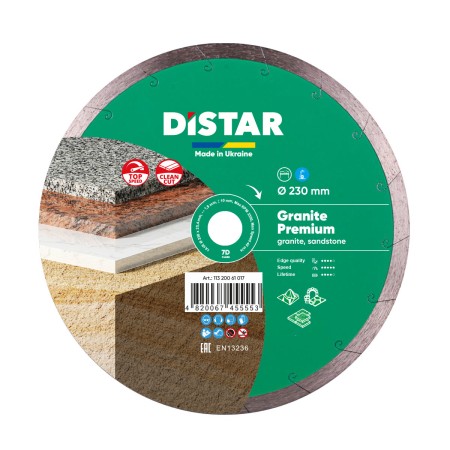 Diamentowa tarcza Distar do cięcia granitu 230 Granite Premium