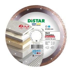 Diamentowa tarcza Distar 230 Hard Ceramics Advanced do cięcia grubego gresu