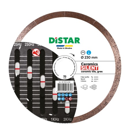 Diamentowa tarcza do cięcia gresu Distar 1A1R 230 Ceramic Silent