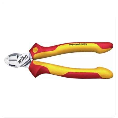 Szczypce do cięcia bocznego 160 mm z funkcją zdejmowania izolacji  WIHA 27431