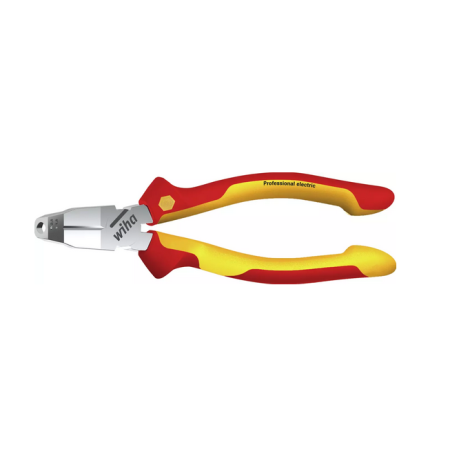 Szczypce instalacyjne elektric 3w1 do kabli i drutów WIHA 38853