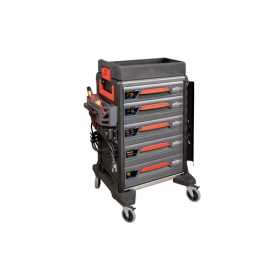 Wózek warsztatowy eMobility Wiha 45801 z wyposażeniem 102 cz. do samochodów elektrycznych