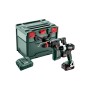 METABO.ZESTAW COMBO 18V 2.4.8 (BS 18 LT BL + KH 18 LTX BL 24 QUICK) 2x5,2Ah METABOX