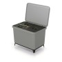 Keden Kosz Na Śmieci Systema 23L + 2X10L- Smooth Gray