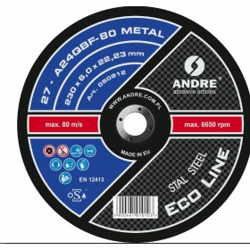 Andre Tarcza Do Szlifowania Metalu 230 X 6,0Mm Metal Eco Line A24Qbf
