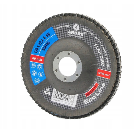 Andre Ściernica Listkowa 125Mm P60 Eco Line Wersja Iv