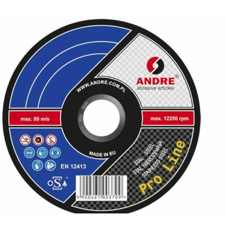 Andre Tarcza Do Metalu 125 X 1,0Mm Metal/Inox Pro Line New 95A54Rbf