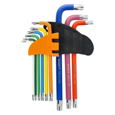 Waart Torx / T10-T50 / Długie / 9Szt.