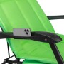 Leżak Składany Z Parasolką (Jasnozielony) Do 200Kg / Wmc