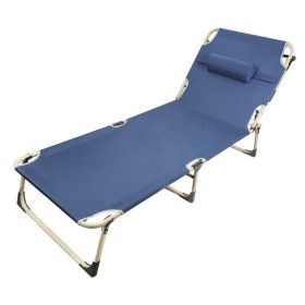 Leżak Ogrodowy Składany Z Zagłówkiem / Isma