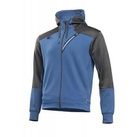 Hogert Bluza Dresowa Z Kapturem Erik Niebiesko-Czarna L (52)