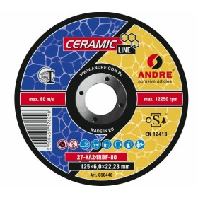 Andre Tarcza Do Szlifowania Metalu 125 X 6,0Mm Ceramic Line Xa24Rbf