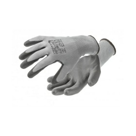 Hogert Rękawice Ochronne Poli.hunte Szare Rozm.10