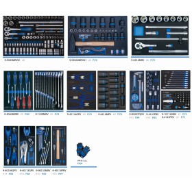 Kt Zestaw 308 Narzędzi We Wkładach Z Pianki Eva