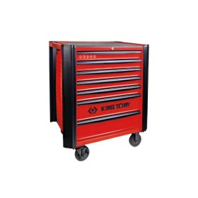 King Tony Wózek Warsztatowy 7 Szuflad 363 Czerwony