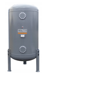 Walter Zbiornik Ciśnieniowy Pionowy 1000 L Plus Osprzętem