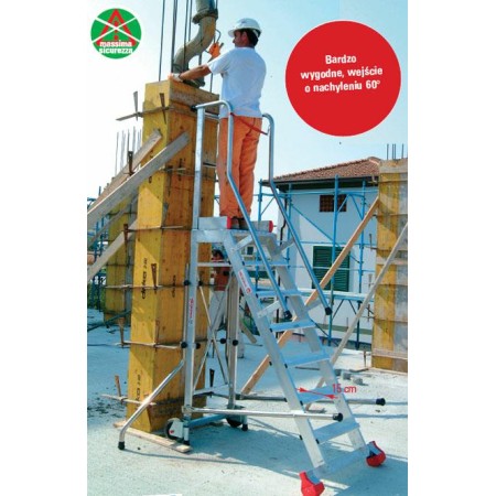 Faraone Podest Magaz. Kąt60 Z Sic. Stop. H Platf. 197 Cm 8 St.