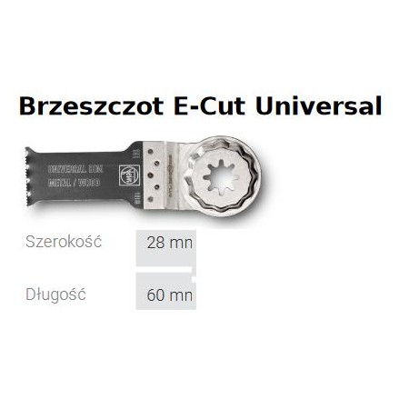 Fein Mt Brzeszczot E-Cut Universal
