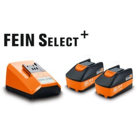 Fein Akumulator Li-Ion 18V 5,0Ah Zestaw 2 Szt. + Ładowarka Alg 50