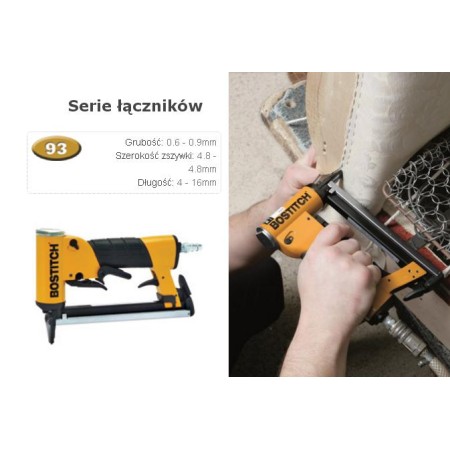 Bostitch Zszywacz Pneumatyczny 21697B-E 16Mm 93