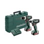 Metabo Zestaw Combo 2.7.1 12V Zakrętarka Ssd + Wkrętarka Bs + 2X2,0