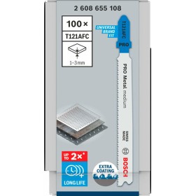 Bosch Brzeszczot T Pro Metal Medium T121Afc 92 Mm /100Szt.