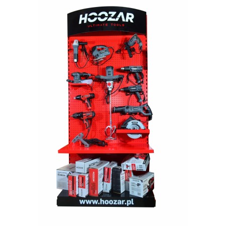 HOOZAR REGAŁ WYSTAWOWY 200x90x50cm