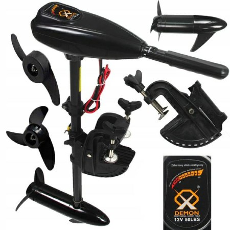 Silnik Zaburtowy Elektryczny 12V 50Ibs Demon
