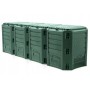 Prosperplast Kompostownik 1600L Zielony 2610 X 719 X 826Mm 4 Segmenty