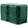 Prosperplast Kompostownik 1600L Zielony 2610 X 719 X 826Mm 4 Segmenty