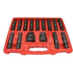 Kt Hc Zestaw Nasadek 3/4" Długich E18-E24 6Cz.