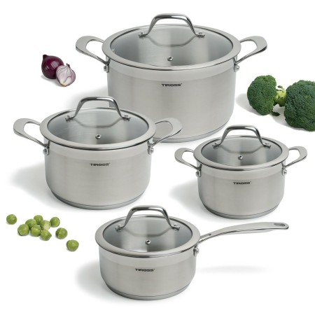 Tiross Zestaw Garnków 8El.