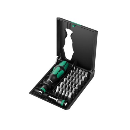 Wera Zestaw Rękojeść + Uchwyt +  30 Bitów Kompakt 71 Security