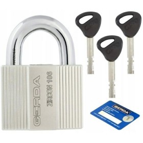 Kłódka Antywłamaniowa Zircon 106.Zs Atestowana Atest C