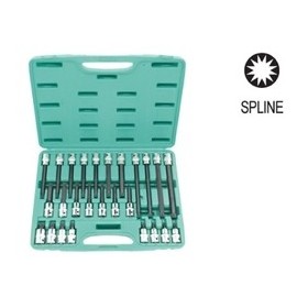 Jonnesway Klucze Trzpieniowe Spline 26 Elem. Z Nasadką 1/2"  S64H4126S