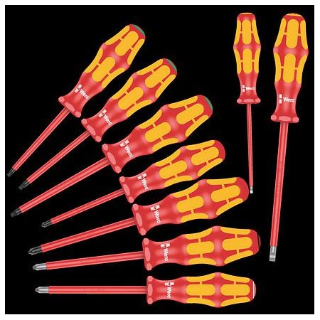 Wera Wkrętaki Izolowane 9Szt.