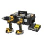 DEWALT ZESTAW COMBO 18V WKĘTARKA UDAROWA DCD805 + ZAKRĘTARKA DCF850 2x1,7Ah POWERSTACK DCK2050E2T