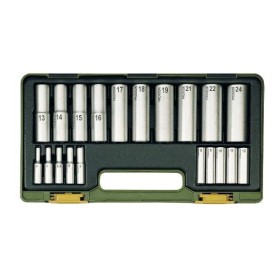 Proxxon Komplet Nasadek Długich 20Elem. 1/2" / 1/4"