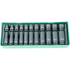 Jonnesway Nasadki Udarowe Komplet 22 Elem. (1/2" 6-Kat) S03A4122Sp