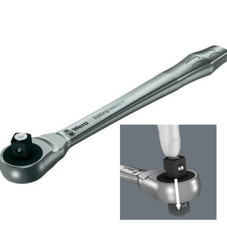 Wera Grzechotka Z Przekładanym Zabierakiem 1/4" 8003C