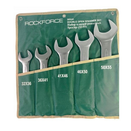 Rockforce Klucz Płaski  5Cz. Et. 32-55Mm