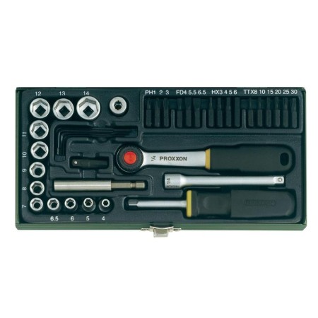 Proxxon Komplet Kluczy 1/4" + Bity 35Elem.