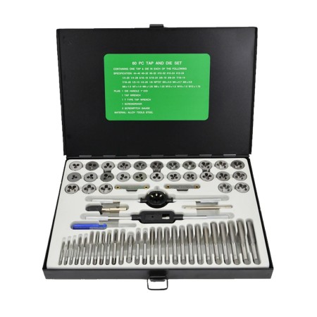 Rockforce Gwintowniki+Narzynki Kpl. 60Cz.