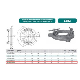 Bison Podstawa Imadła Typ 1282-5 /175