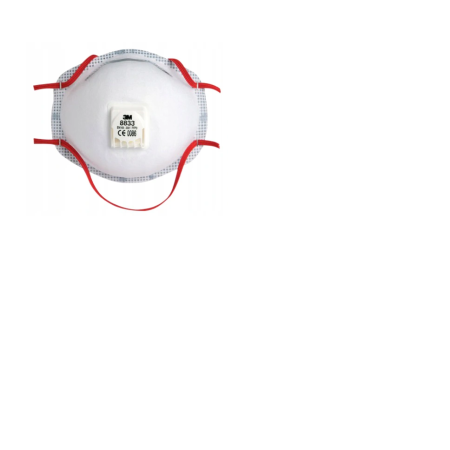3M Półmaska Z Zaworkiem  3M8833   Ffp3  10Szt.