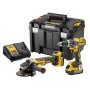 DEWALT.ZESTAW COMBO 18V (DCD796+DCG405) 2x5,0Ah TSTAK VI DCK2080P2T