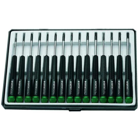 Sata Zestaw Wkrętaków Precyzyjnych 15El. Płaskie, Philips,Torx,Hex