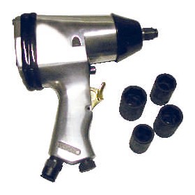 Abac Klucz Udarowy Pneumatyczny 1/2" + Nasadki