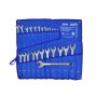 Artpol Klucz Płasko-Oczkowy Komplet 25 Elementów  Cr-V Polerowane (6-32) Etui